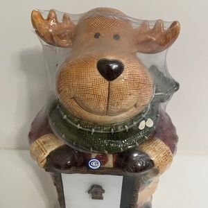 Ceramic Moose Cookie Jar SEALED NEW